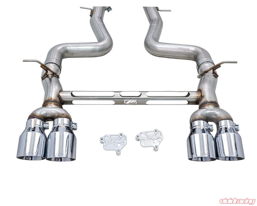 AWE BMW M3 | M4 3.0T 2015-2020 Tuning Track Edition Catback Exhaust System w/ Chrome Silver Tip