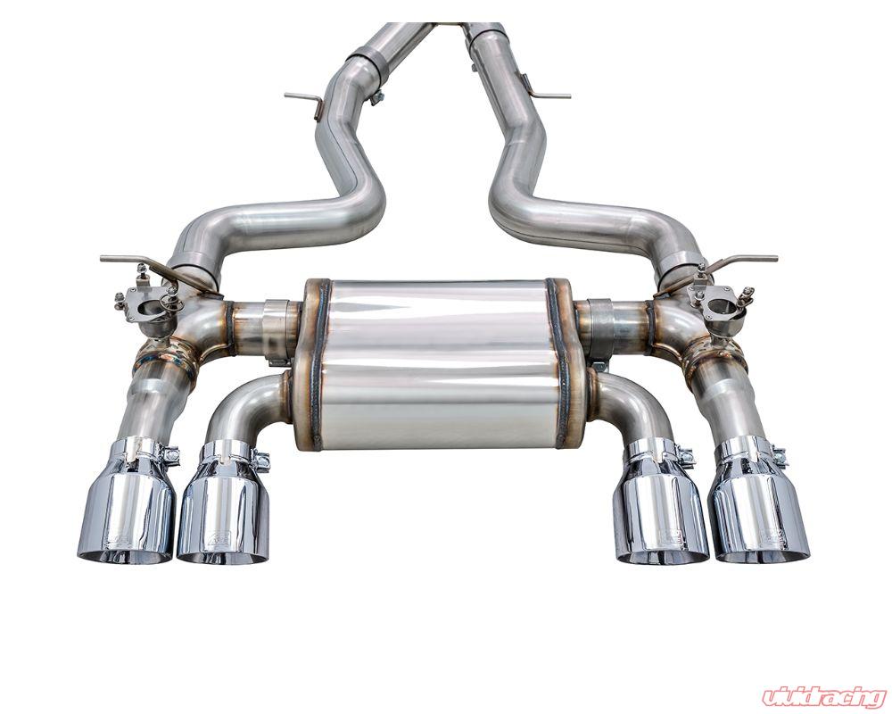 AWE Tuning SwitchPath Catback Exhaust System w/ Chrome Silver Tip BMW M3 | M4 3.0T 2015-2020