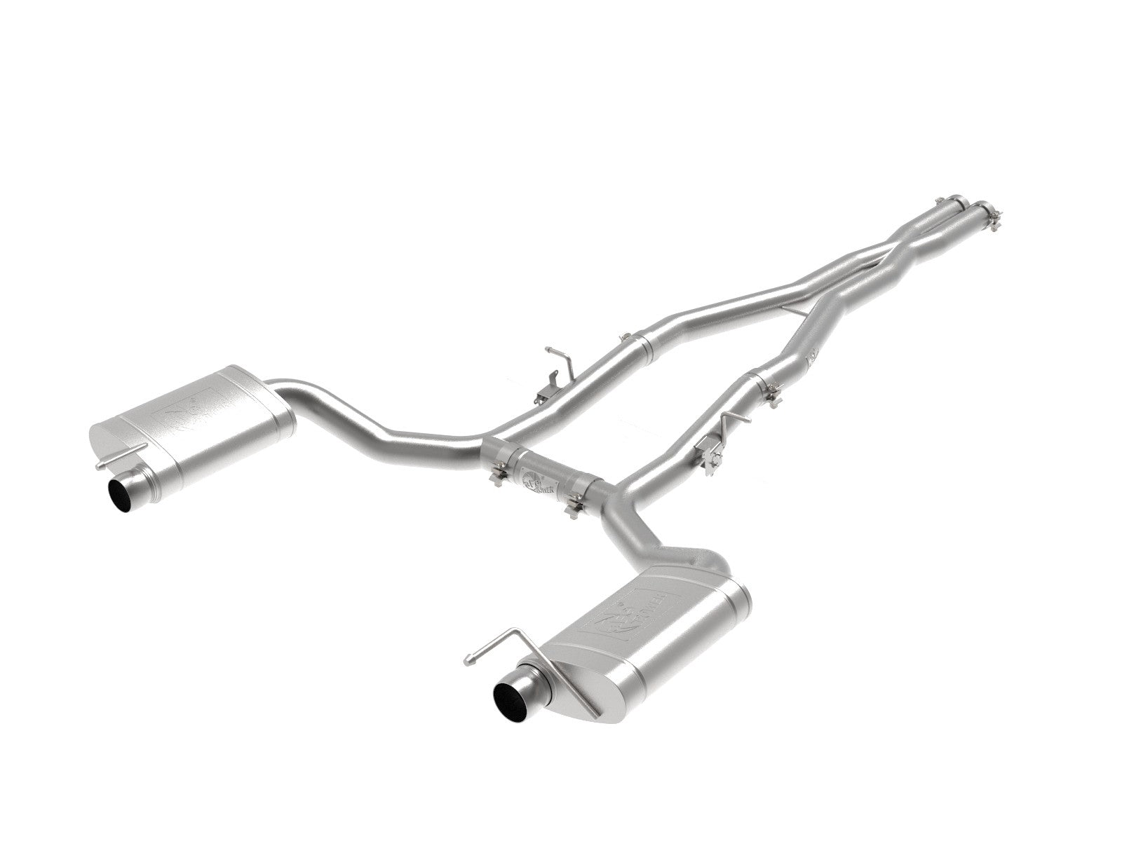 aFe 15-21 Dodge Charger MACH Force-Xp 3 IN 304 Stainless Steel Cat-Back Exhaust System W/Muffler