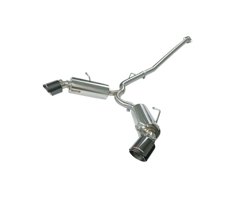 aFe Takeda 13-20 Subraru BRZ 2-1/2 IN 304 Stainless Steel Catback Exhaust System w/Carbon Fiber Tip