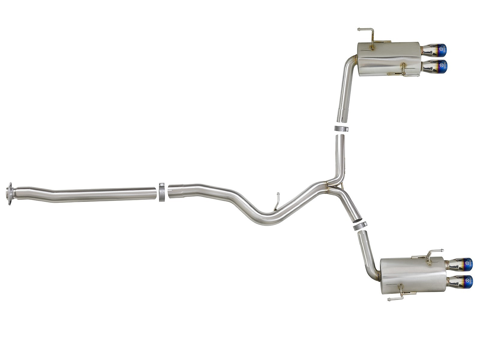 aFe Takeda 15-20 Subaru WRX 3" to 2-1/4" 304 Stainless Steel Cat-Back Exhaust System