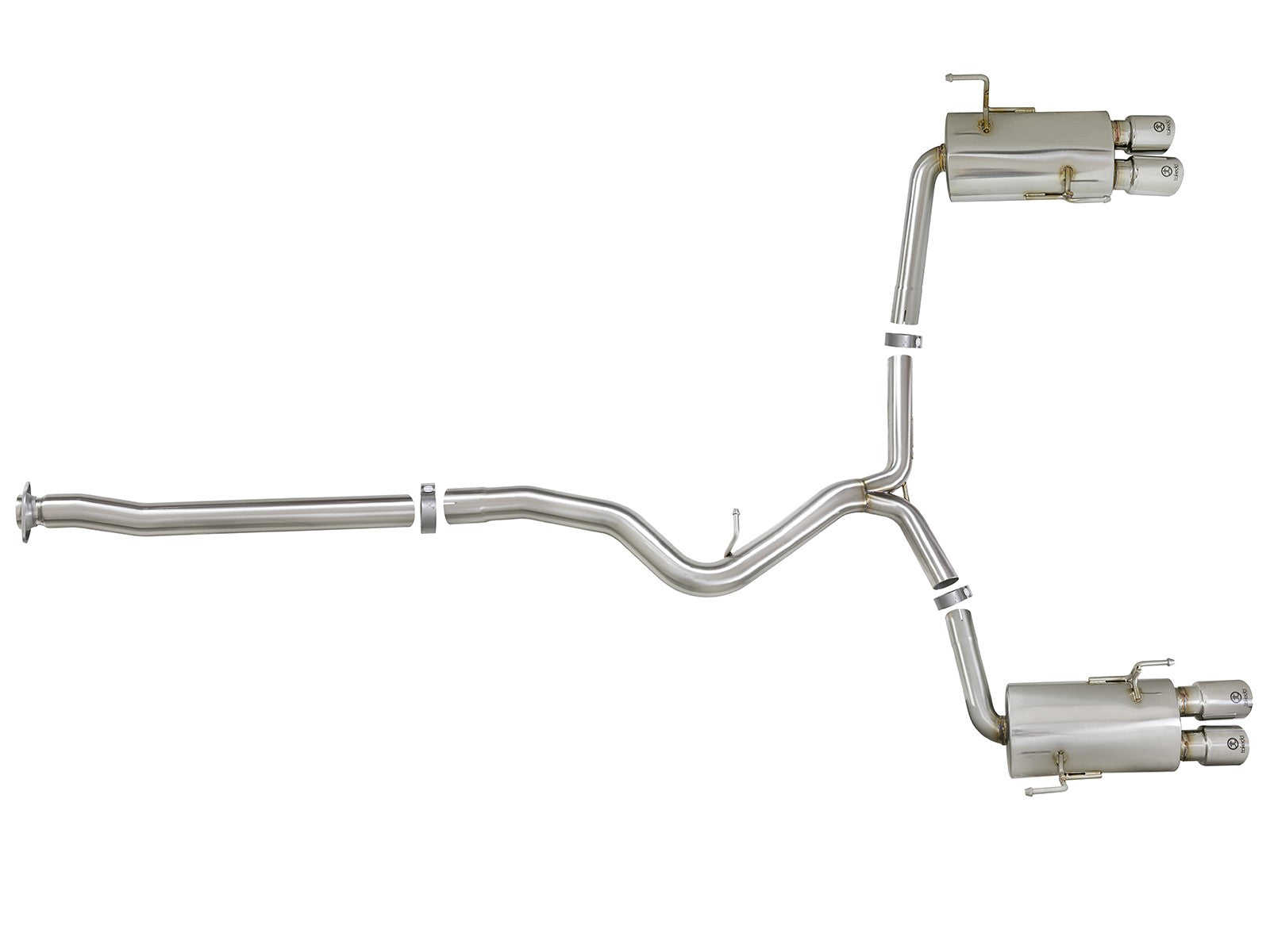 aFe Takeda 15-20 Subaru WRX 3" to 2-1/4" 304 Stainless Steel Cat-Back Exhaust System