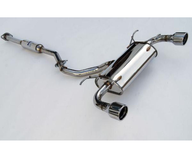 Invidia Q300 Catback Exhaust with Rolled Stainless Steel Tips Subaru BRZ 2012+