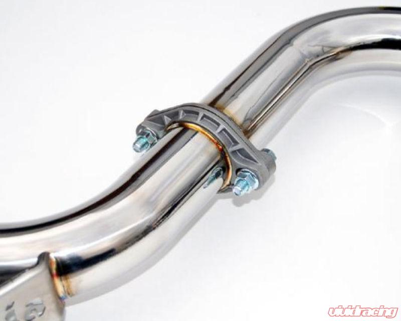 Invidia Dual N1 Catback Exhaust with Burnt Titanium Tips Subaru WRX STI Sedan 2015-2022