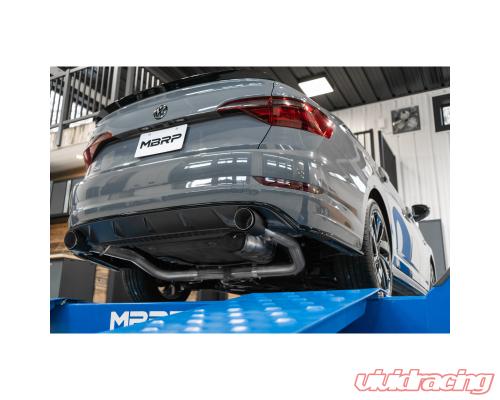 MBRP 19-21 Volkswagen Jetta Pro Series 3" T304 Stainless Dual Rear Exit Catback Exhaust System W/Carbon Fiber Tips