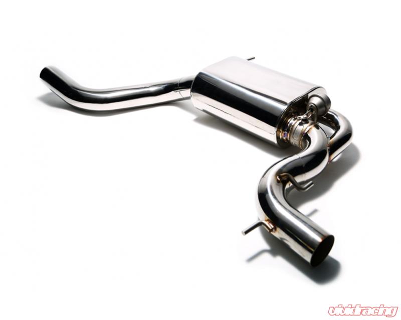 Armytrix Stainless Steel Valvetronic Catback Exhaust System Dual Blue Coated Tips Volkswagen Golf | GTI MK6 2010-2014