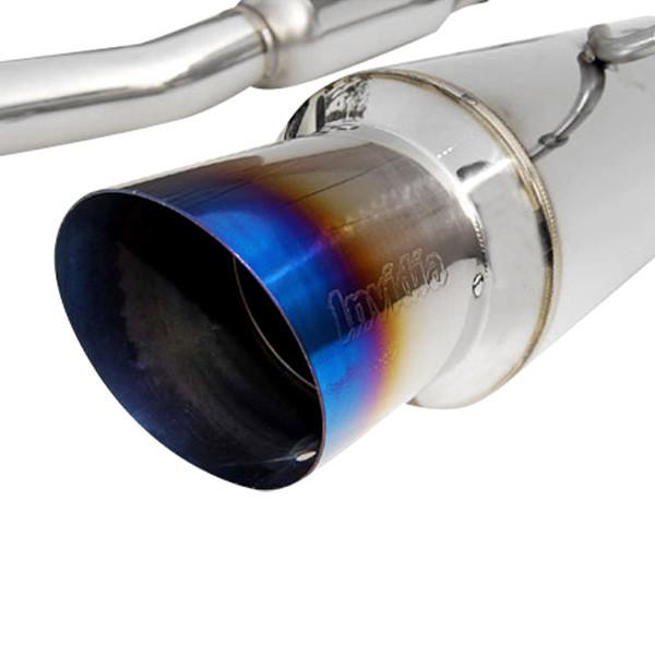 Invidia 02-07 Subaru WRX N1 Catback Exhaust Single Layer Titanium Tip