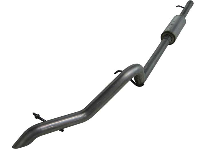 MBRP 07-11 Jeep Wrangler (unlimited) 2.5 Inch Cat-back Exhaust Turndown Exit